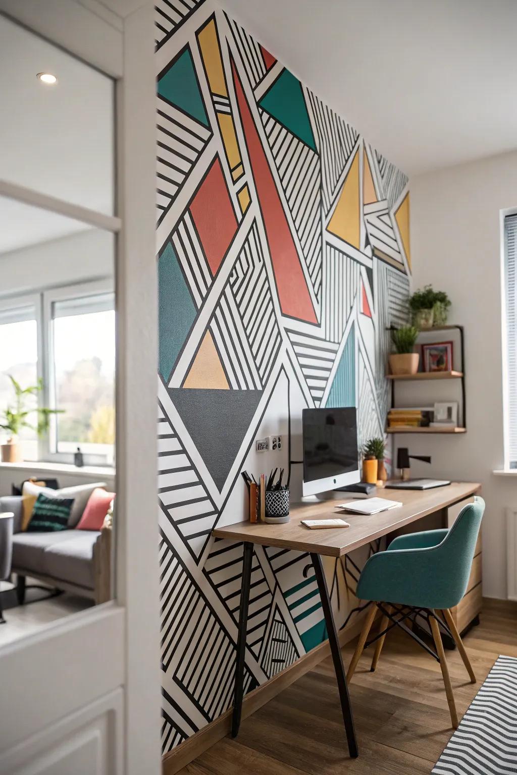 Sleek patterns deliver a modern and organized appearance to any space.