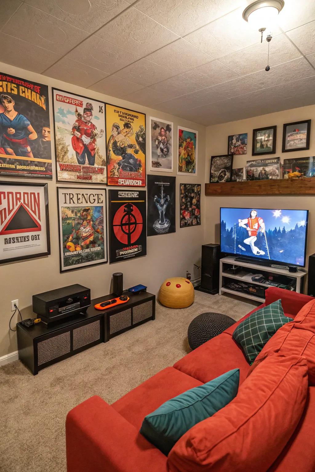 Themed decor injects a personalized aspect into your gaming room, making it uniquely yours.