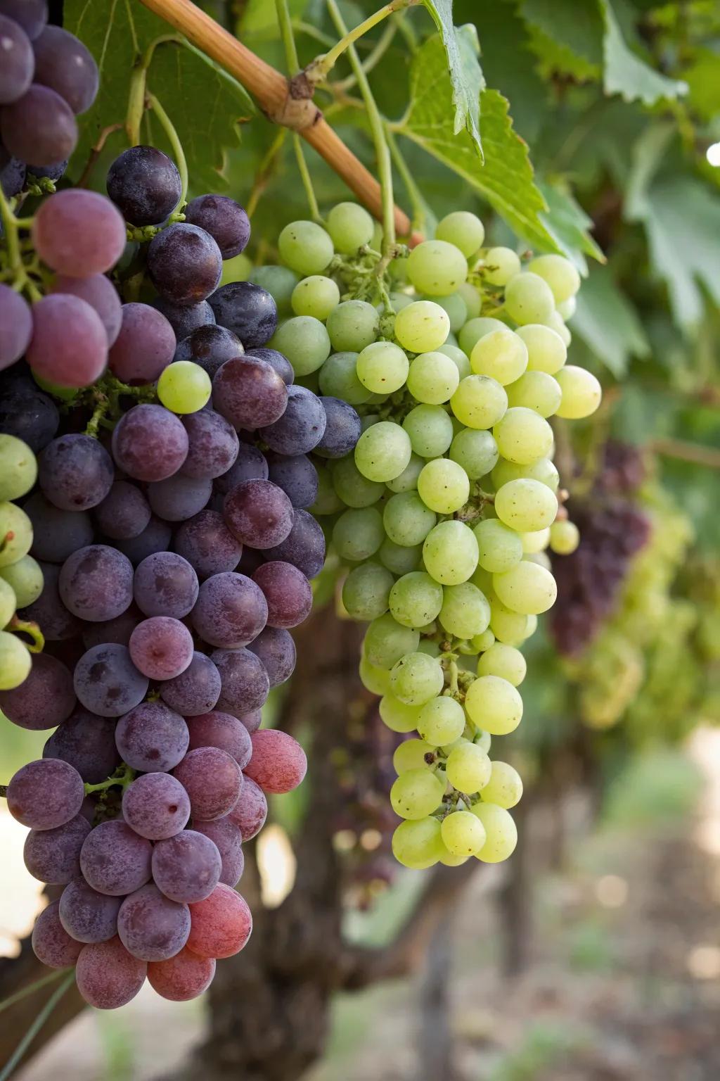 Varied grape selections to enrich your wine-making experience.