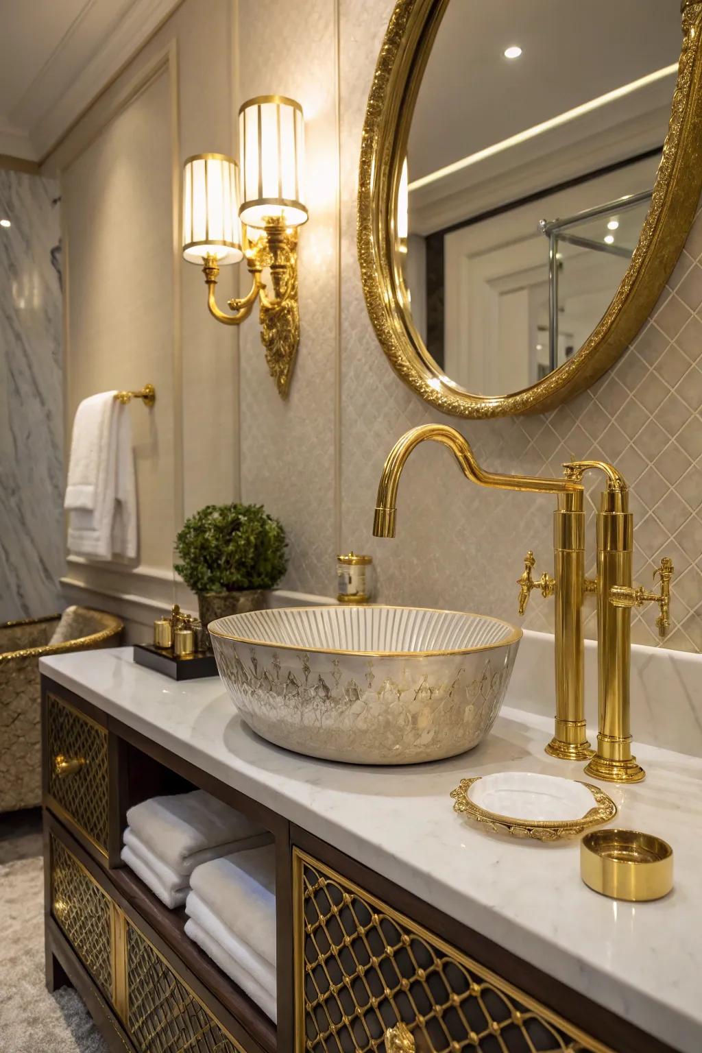Premium fixtures completely change a bathroom’s design.