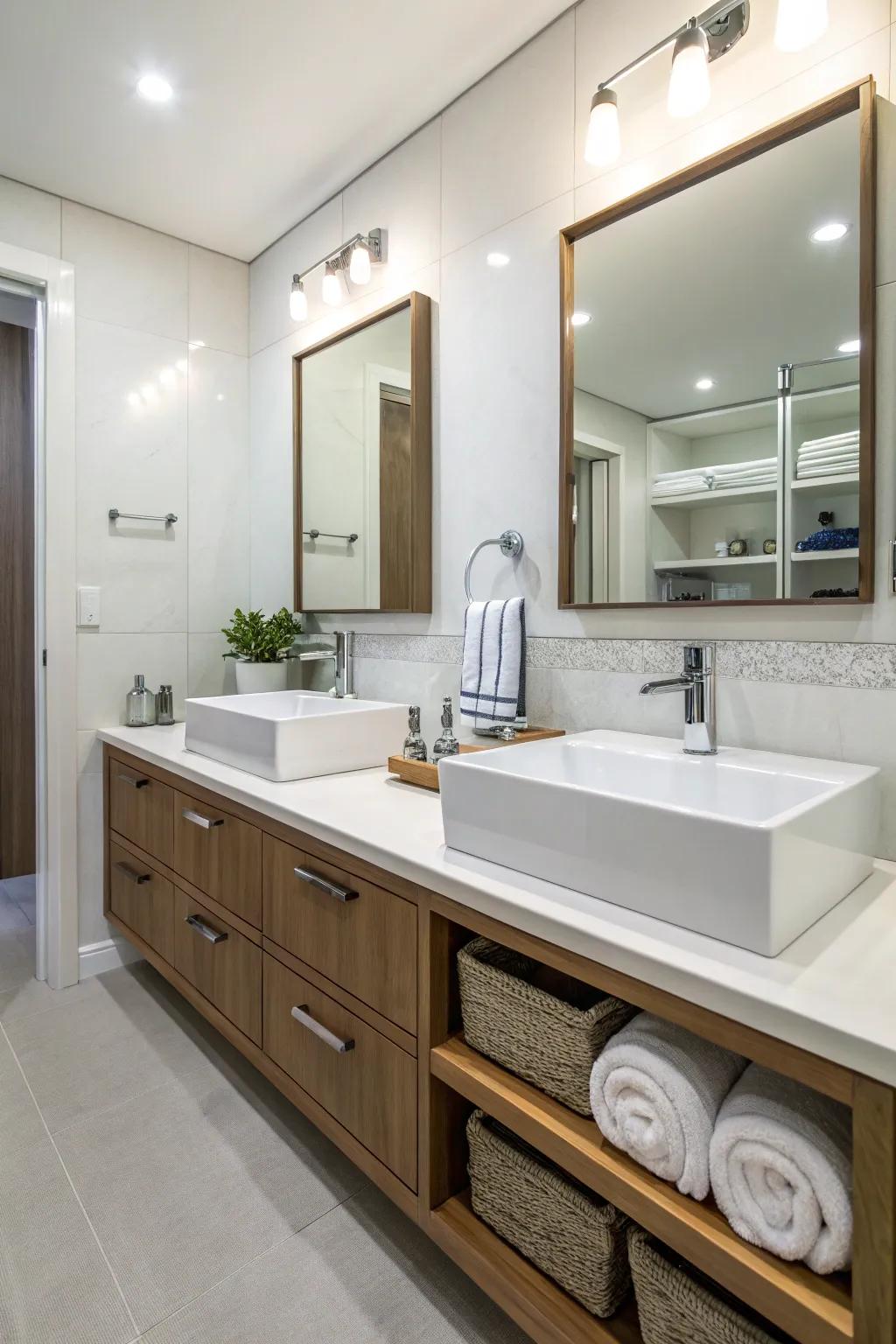 Affordable contemporary fixtures can revolutionize your bathroom's appearance.