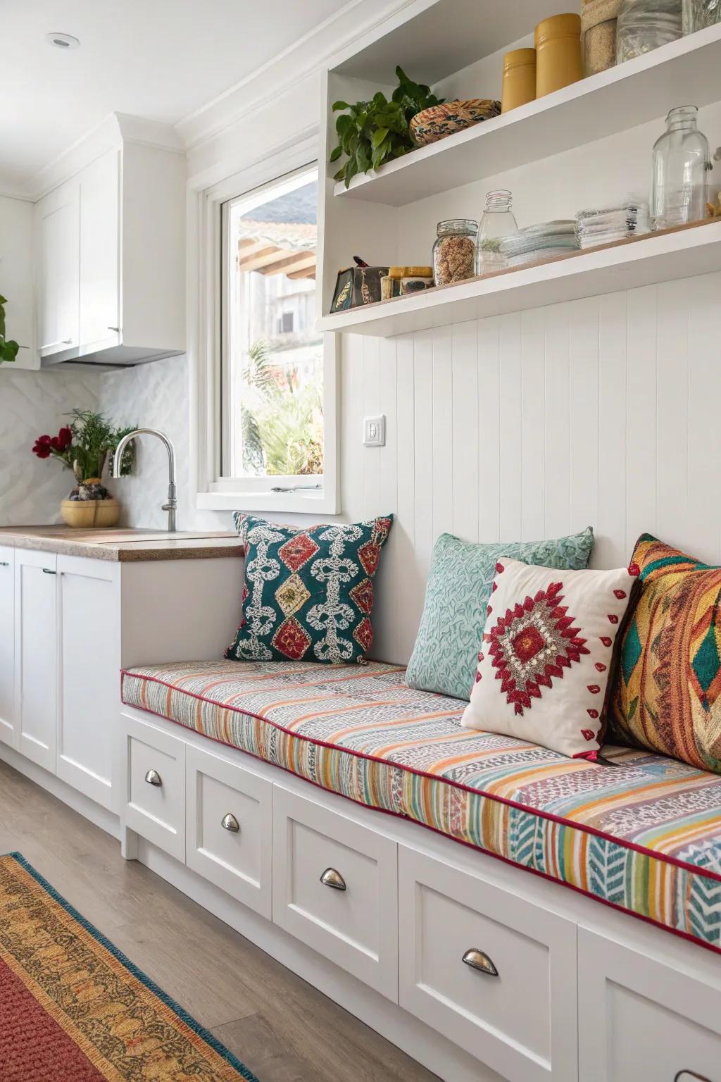 Where comfort meets elegance through inviting upholstered seating.