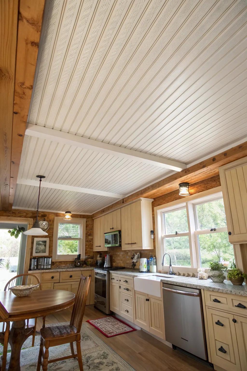 Striped panels introduce timeless charm to any space.