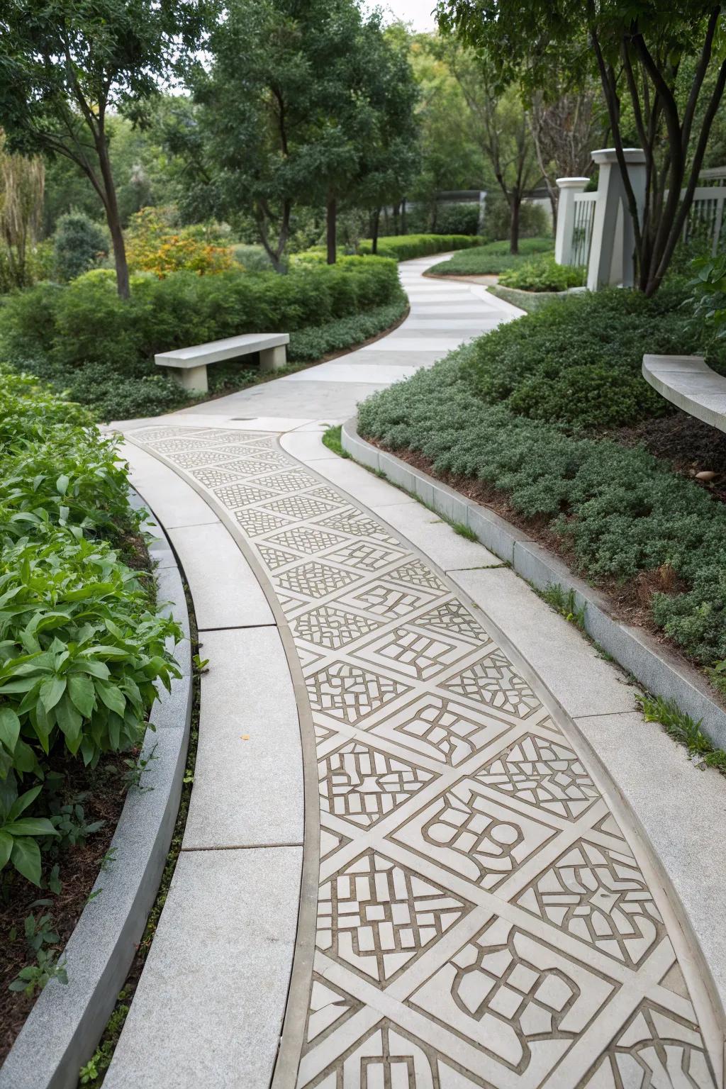 Modernize your space with geometric designs.