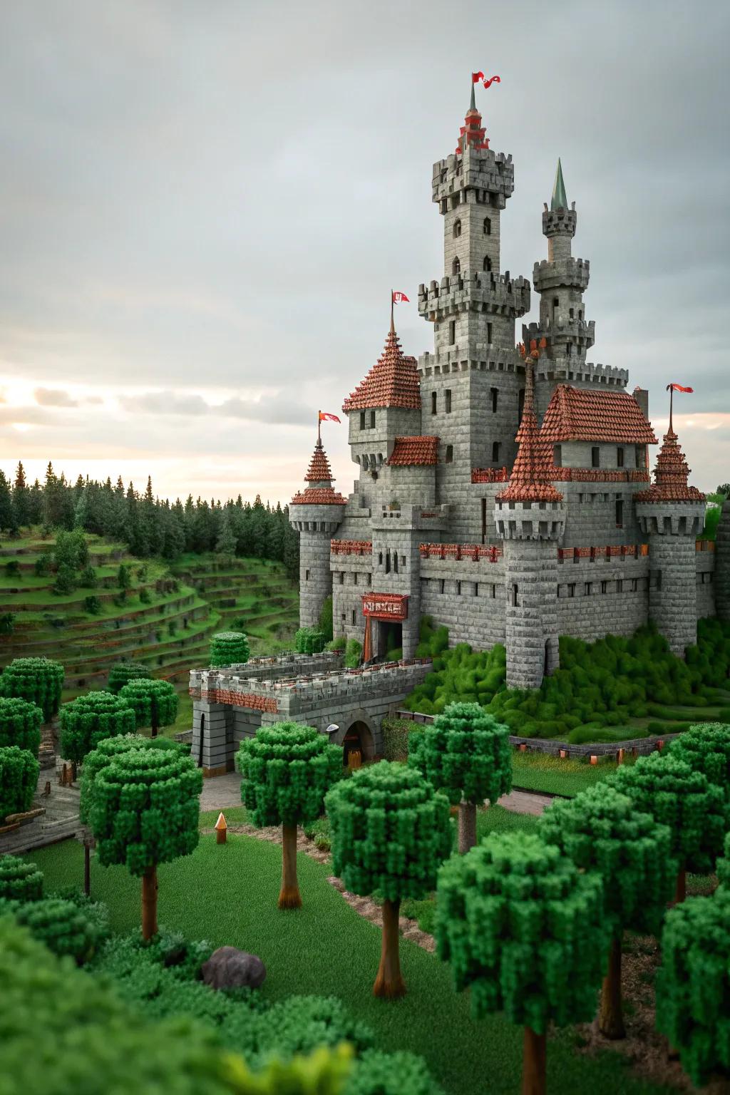 Bring the virtual world to life with block-building charm.