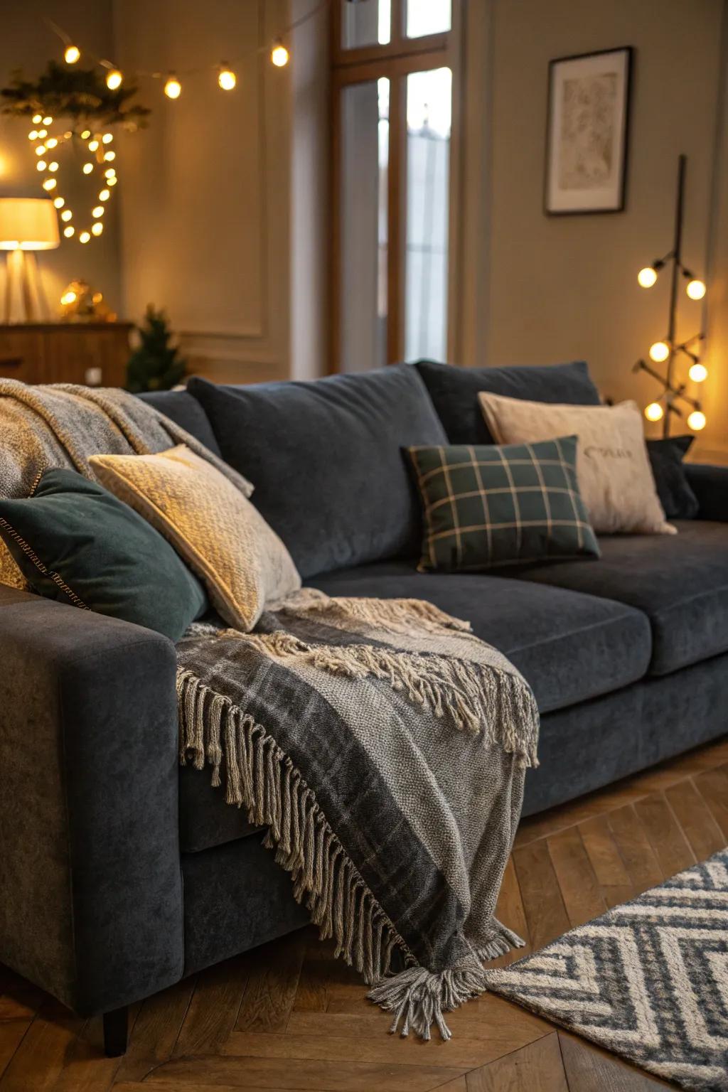 Textural layers impart warmth and richness to your area.