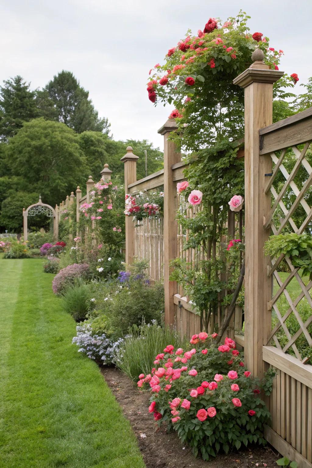 An ornamental boundary fence that protects and enhances.