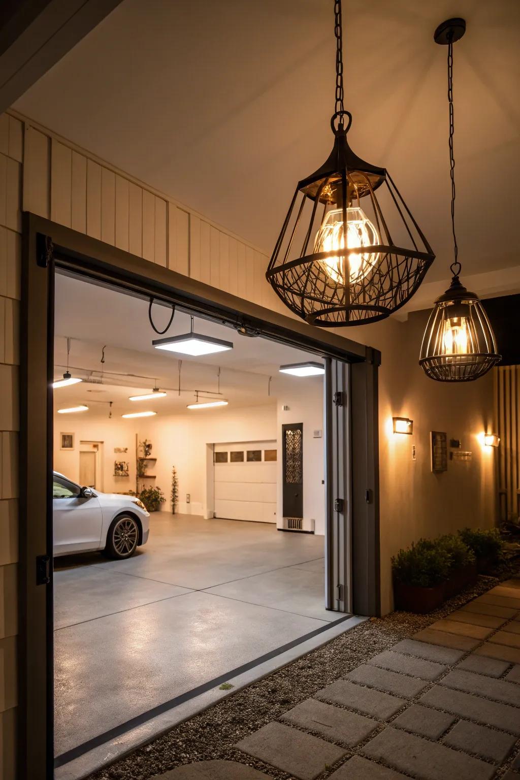 Lighting has the power to transform your entryway into a welcoming space.