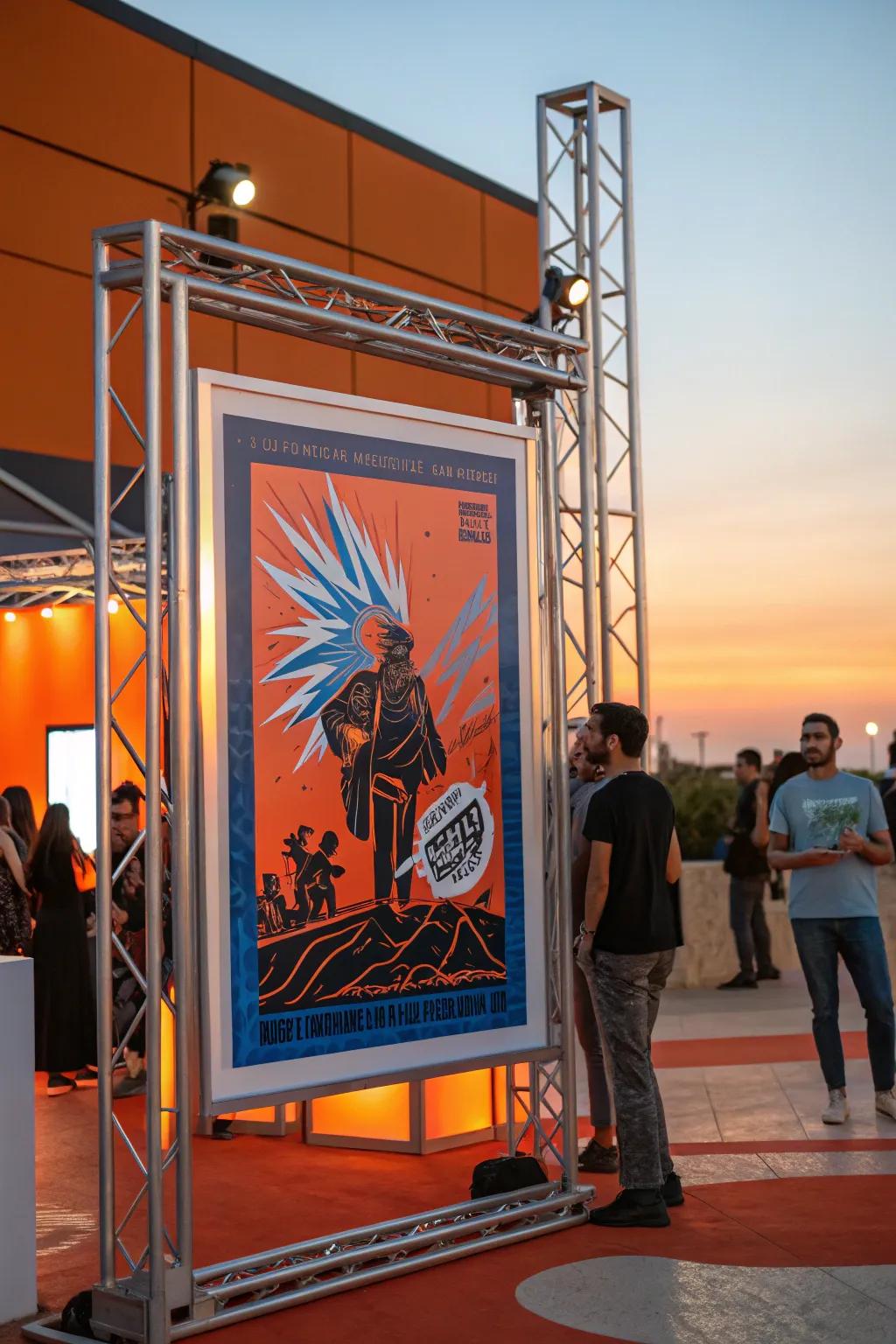 Transform your event posters into art through amazing illustrations!