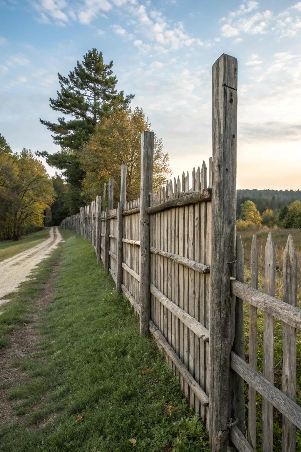 Effortlessly raise your fence's height with timber extensions.
