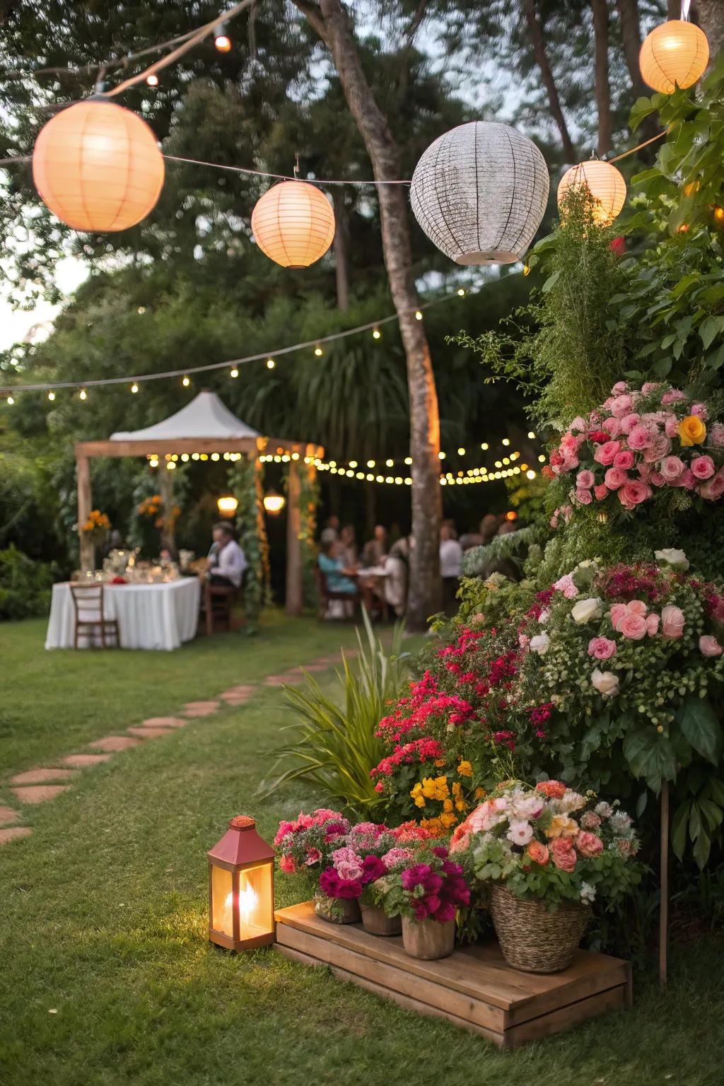 Breathe life into your garden with a blossom-themed outdoor extravaganza.