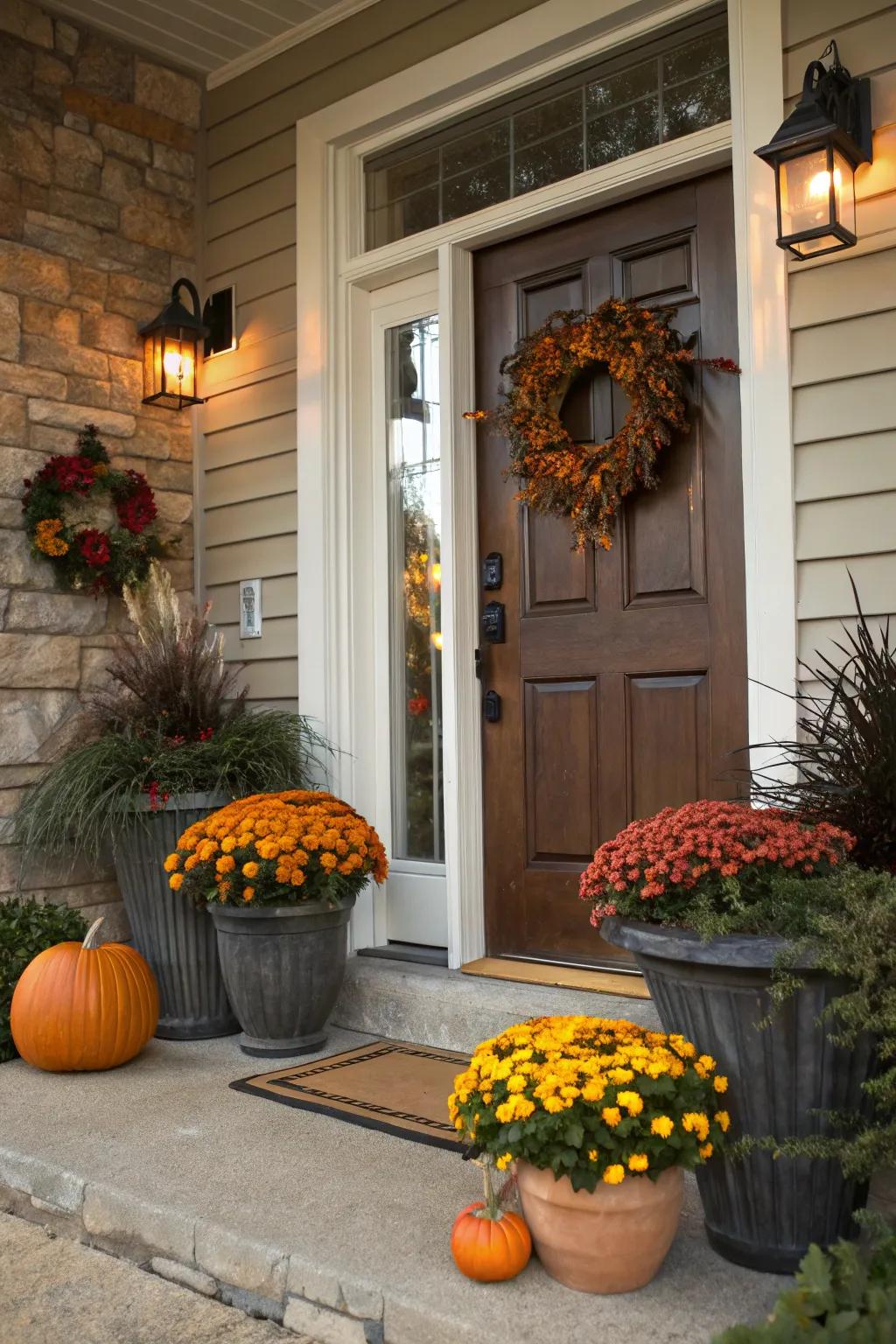 Add a festive touch by incorporating seasonal decor.