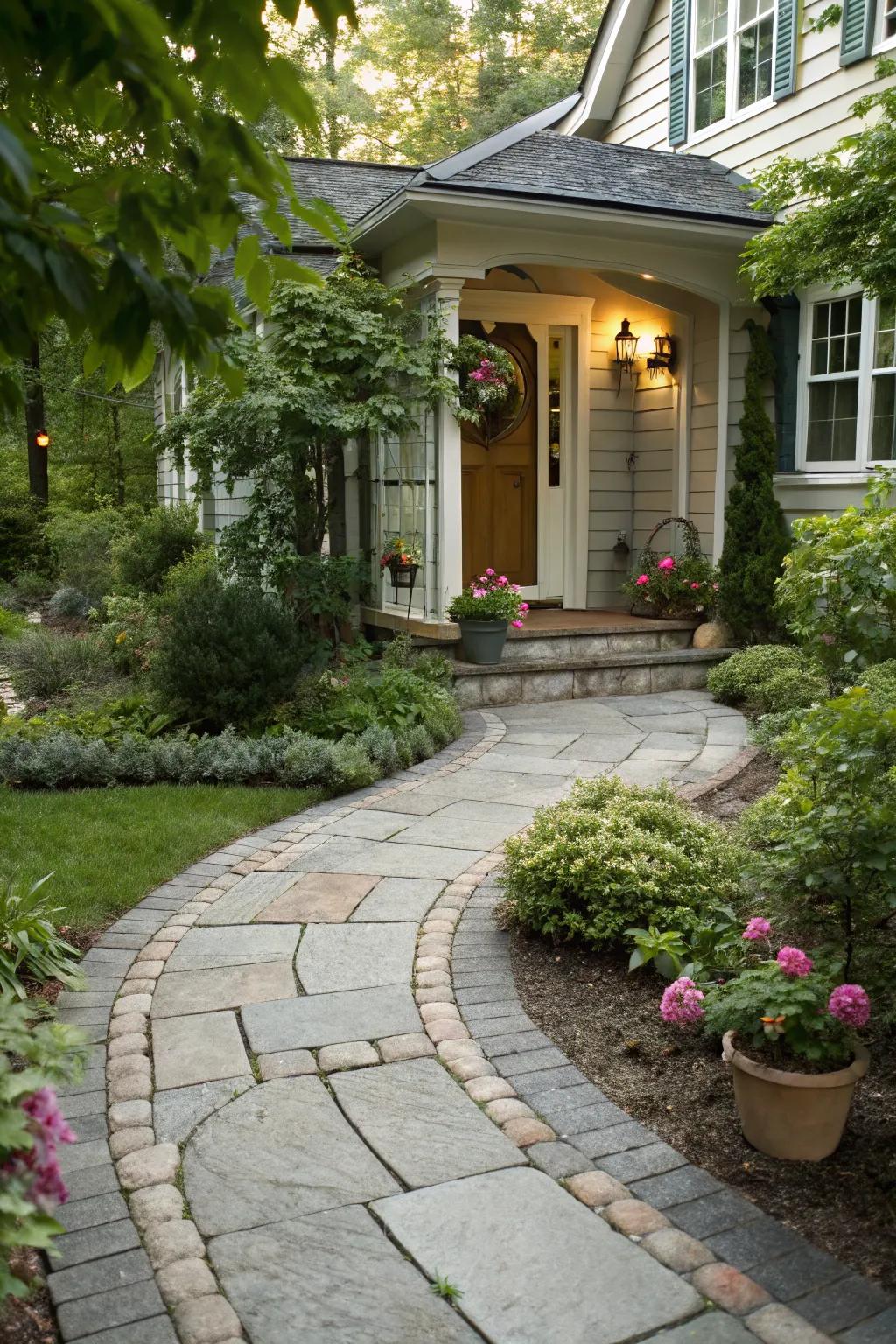 An inviting path encourages visitors to explore your garden.
