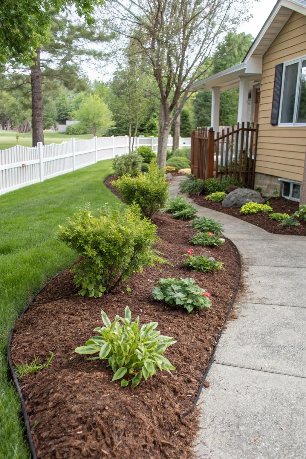 Ground cover enhances your garden's look while saving water.