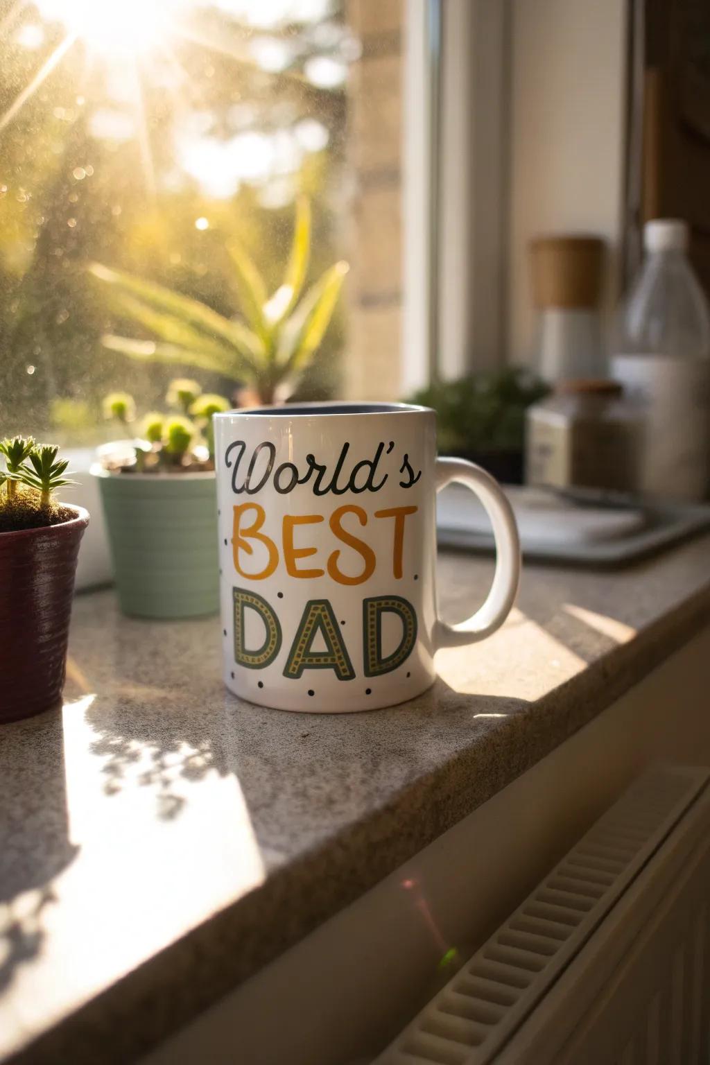 Begin the day well with personalized drinkware.