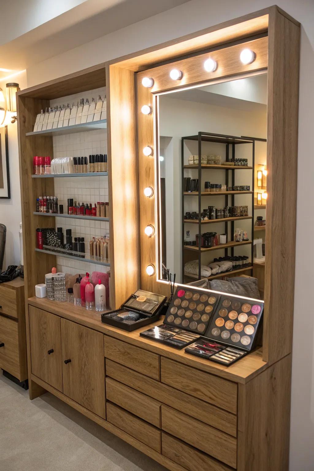 Multi-functional items keep your salon organized and fashionable.