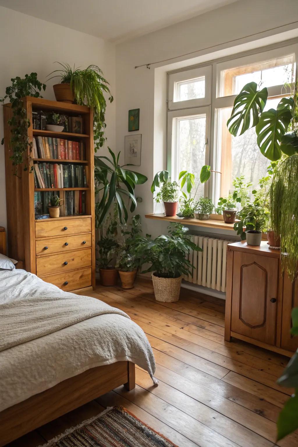 Natural items that bring peace and beauty.