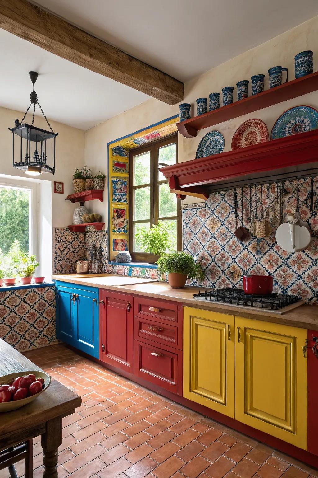 Bring your cooking area to life with vibrant colors and Italian charm.