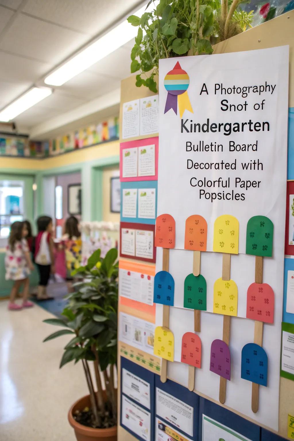 Keep cool using a frozen treat-inspired board that makes learning colors enjoyable.