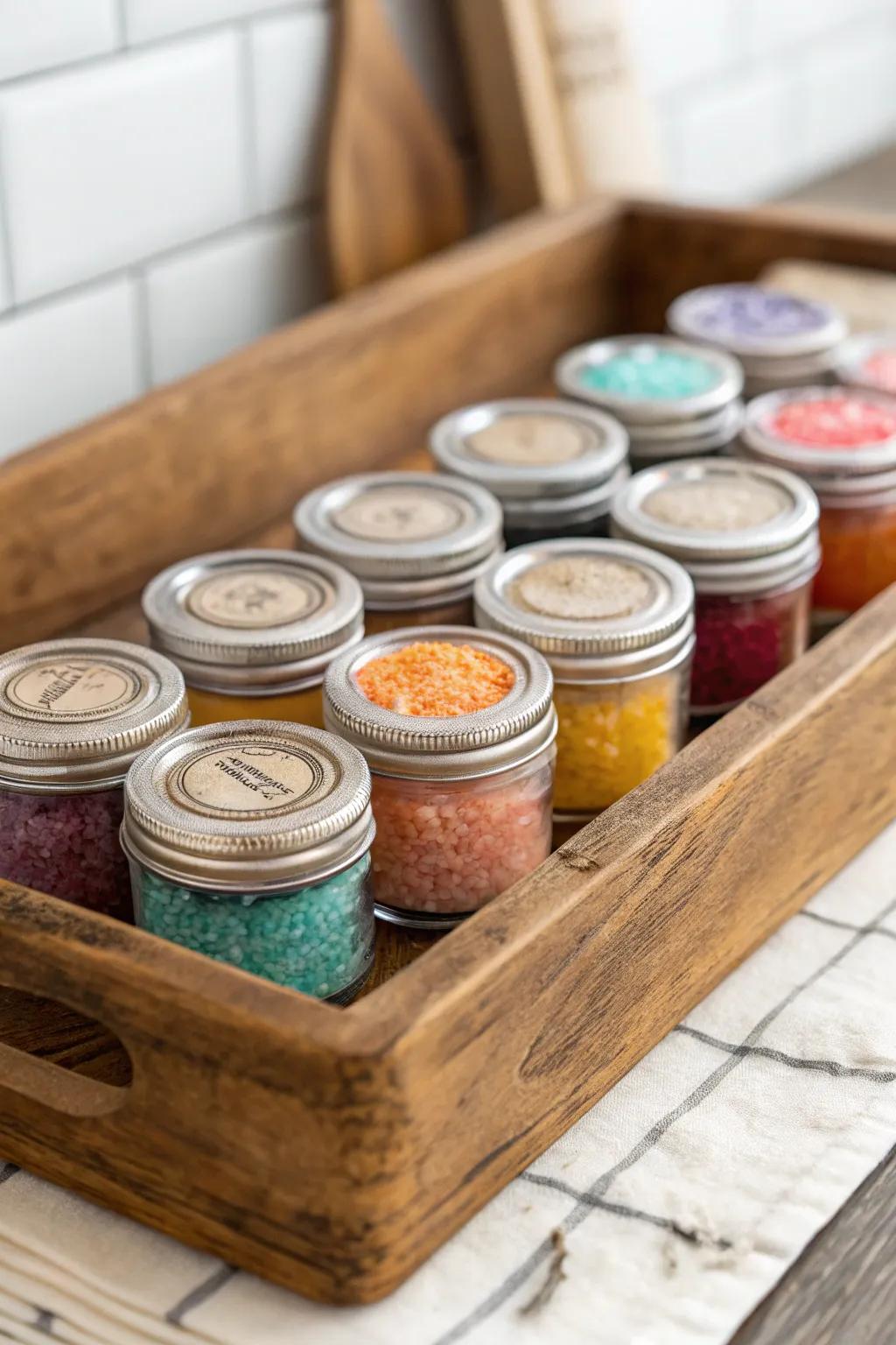 Gourmet salts can enhance any meal.