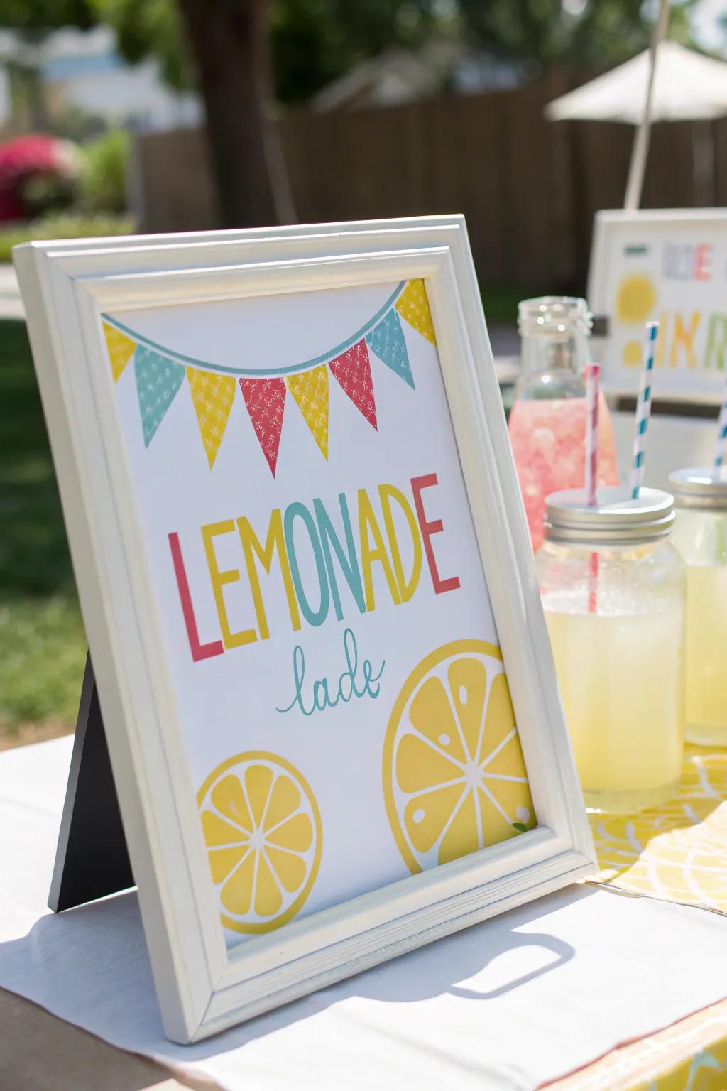 Framed printable markers offer a refined and sophisticated look.