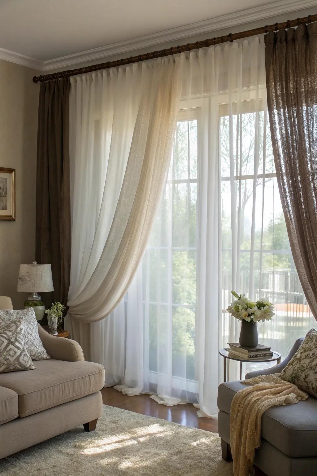 Layered textures yield a vibrant, multi-dimensional aesthetic.