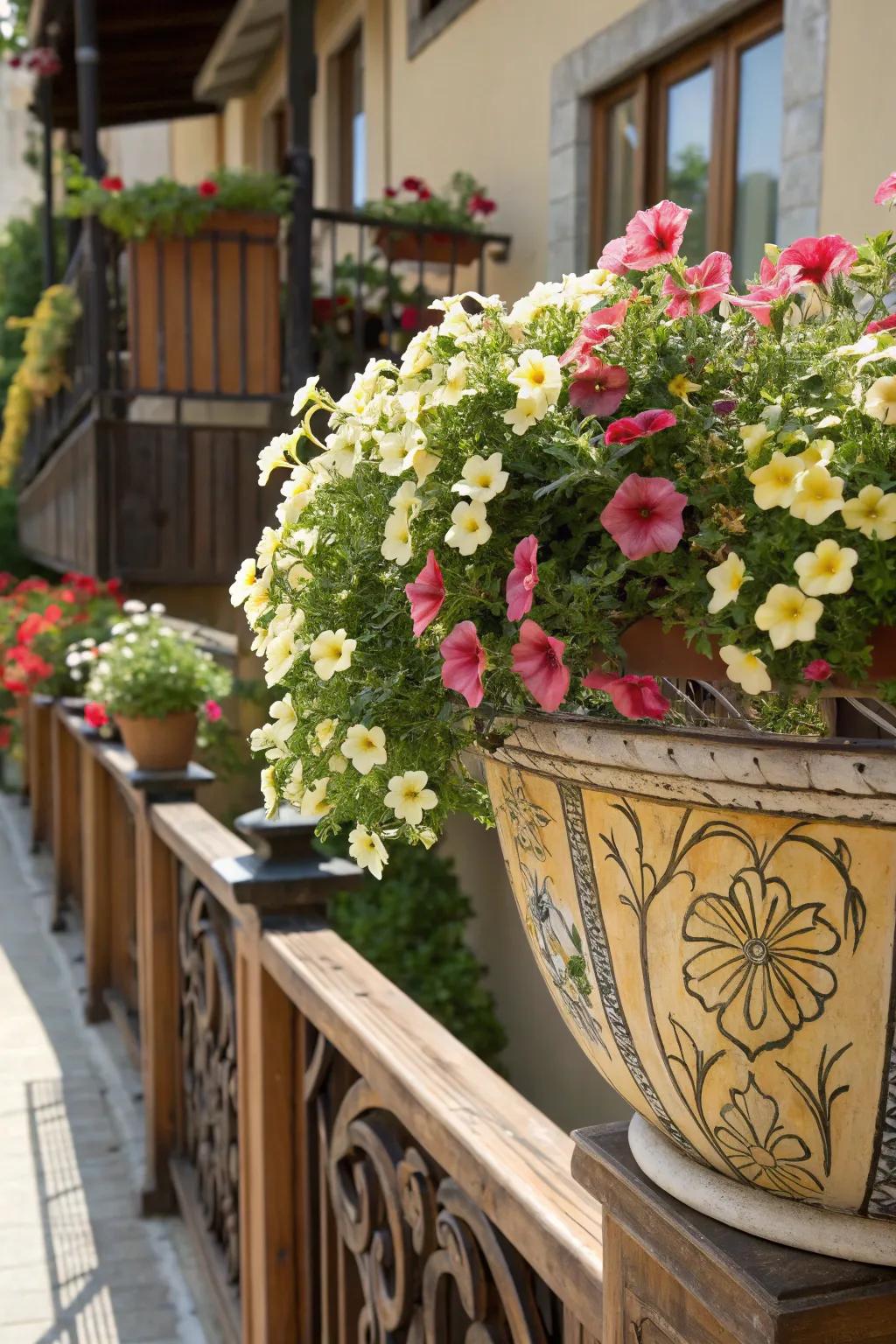 Million Bells cascading beautifully in full sun.