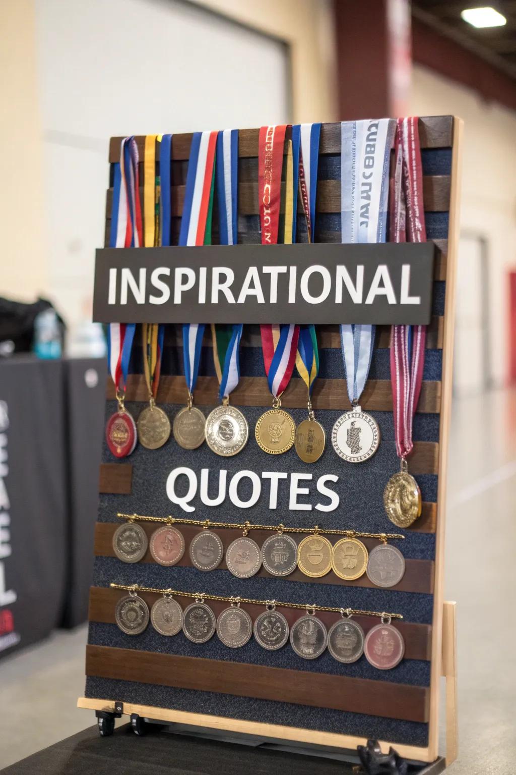 Create a personal touch with customizable display boards.