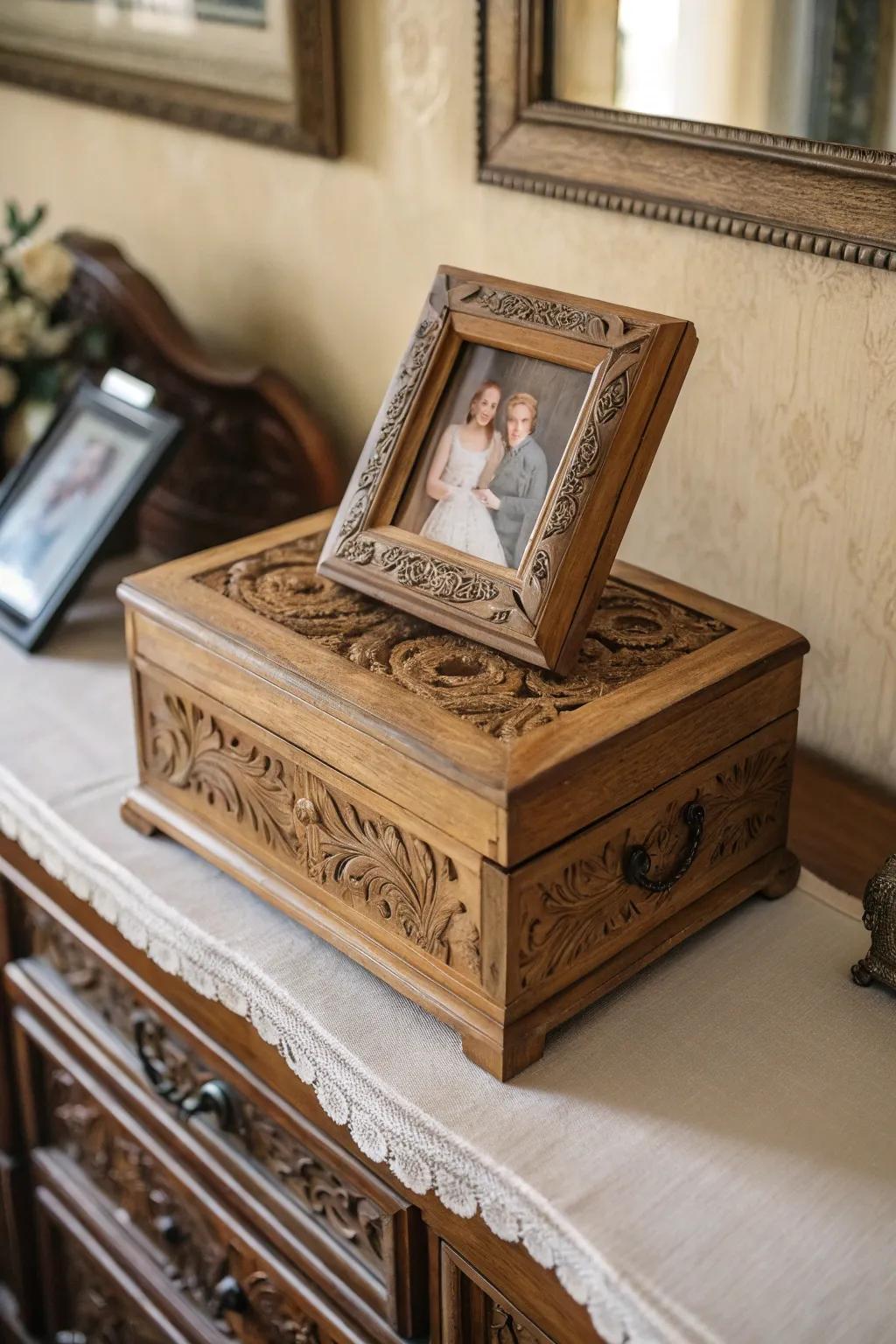 Treasure chests are an elegant way to keep precious memories.