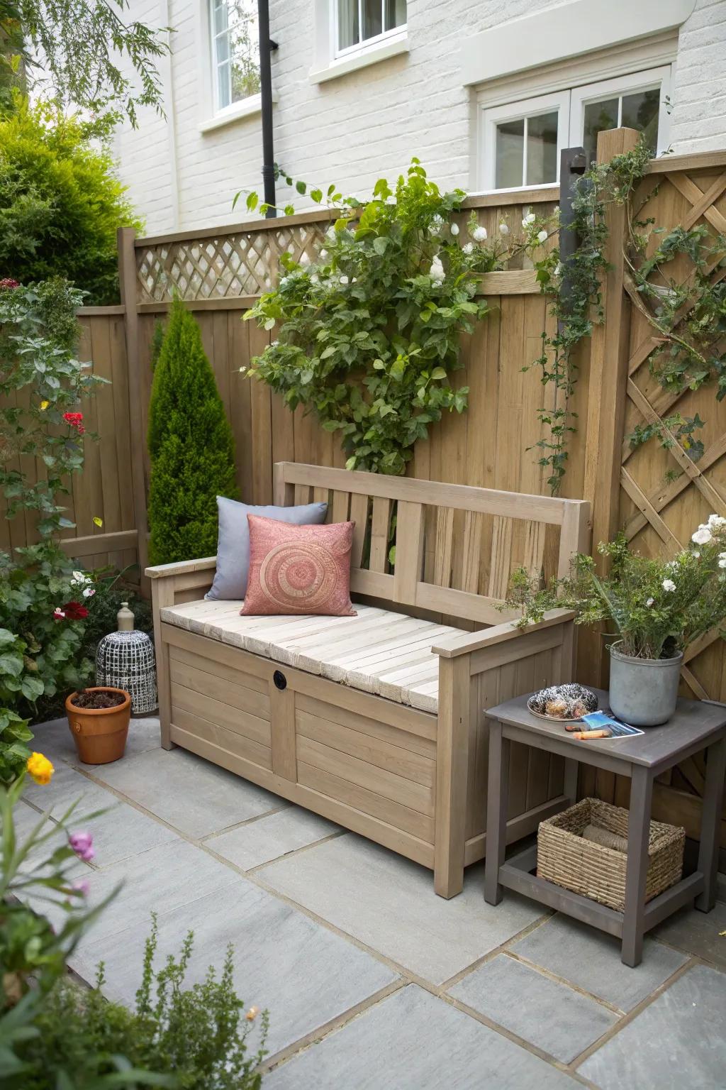 Effective storage options enhance functionality in tight spaces.