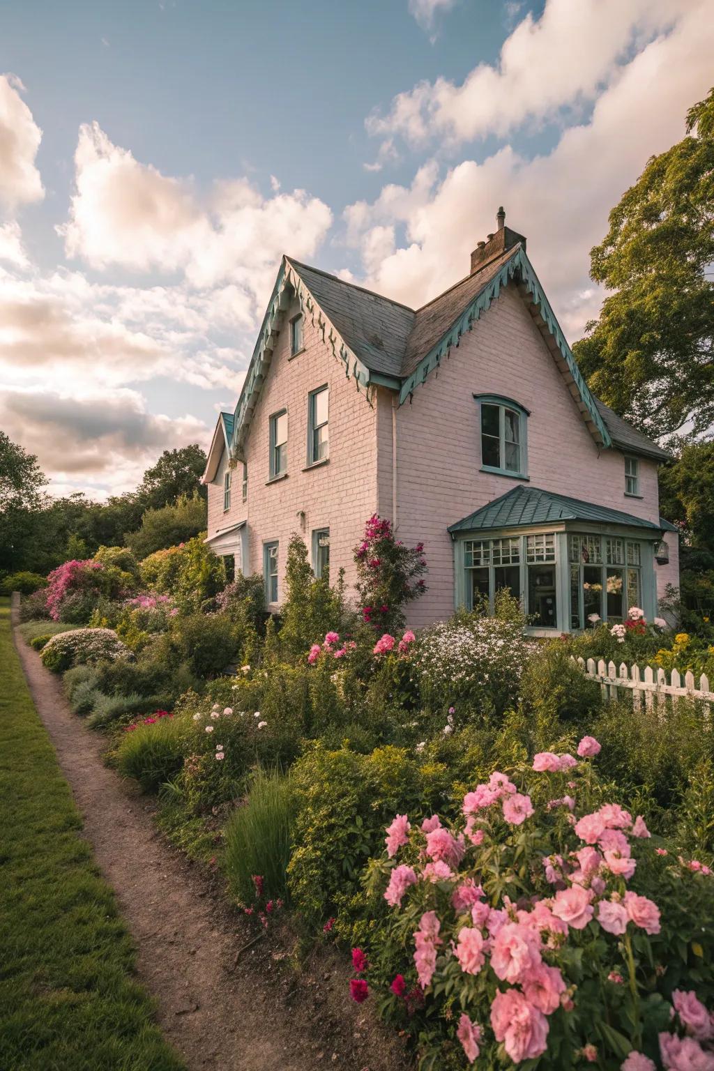 Pastel tones infuse charm and warmth into any dwelling.