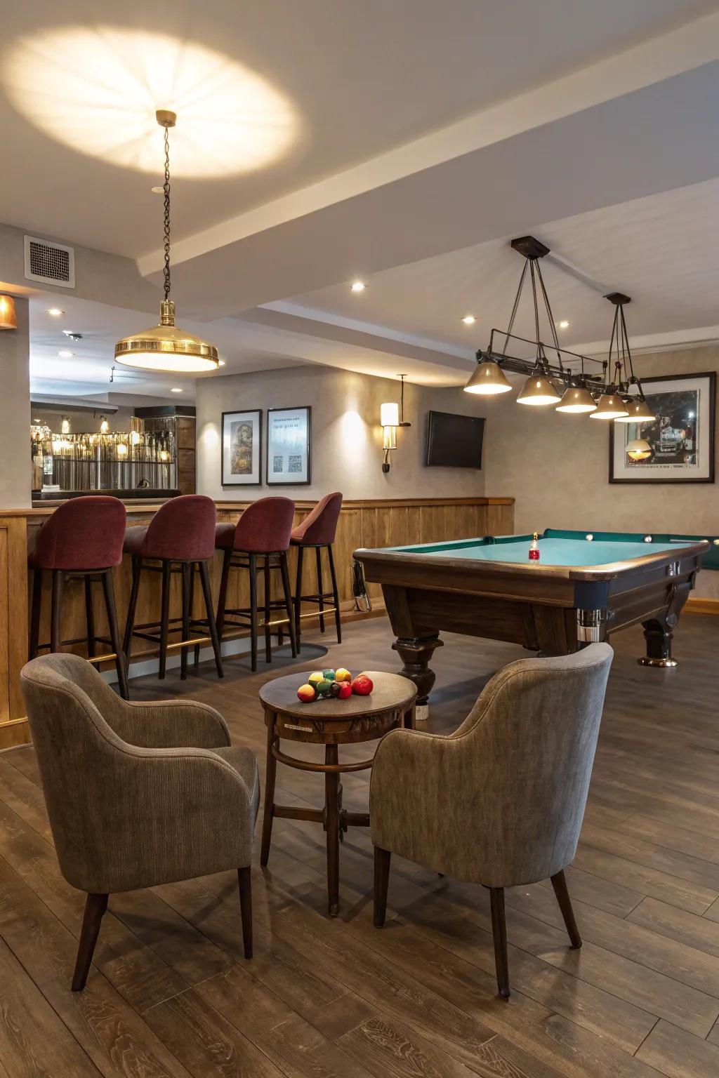 Make people feel at home with seats that are great for relaxing and talking.
