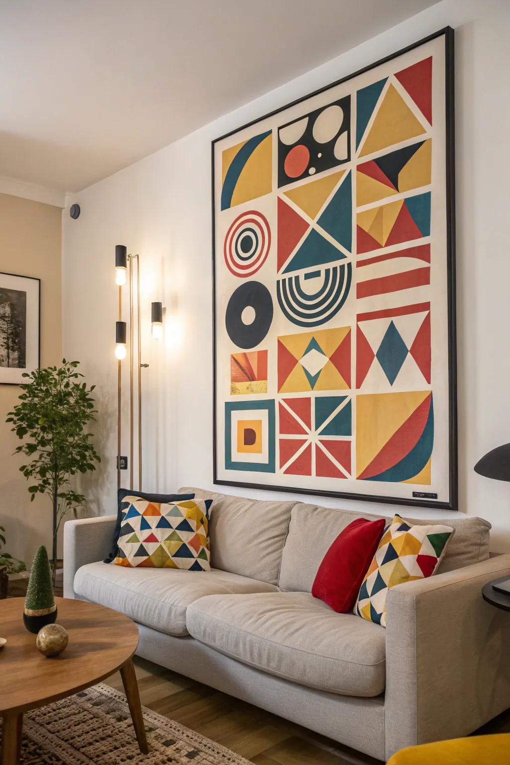 Abstract posters are a visual delight for the eyes and spark imagination.