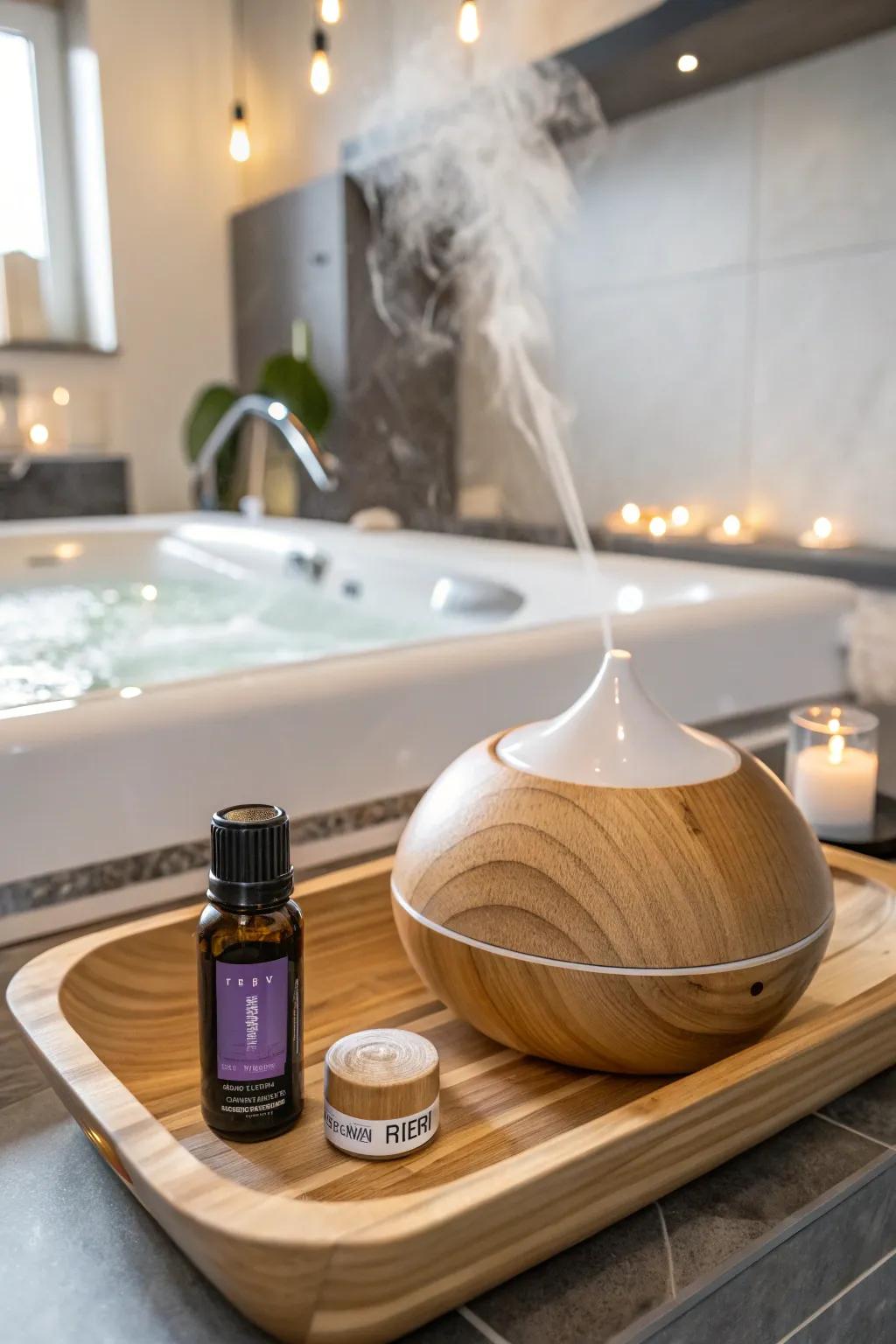 Transform your space with soothing aromatherapy.