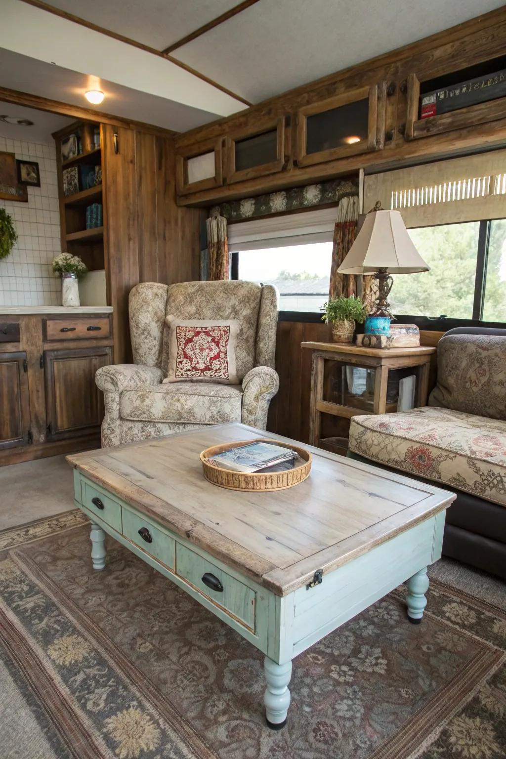 Classic furniture introduces enduring charm and character.