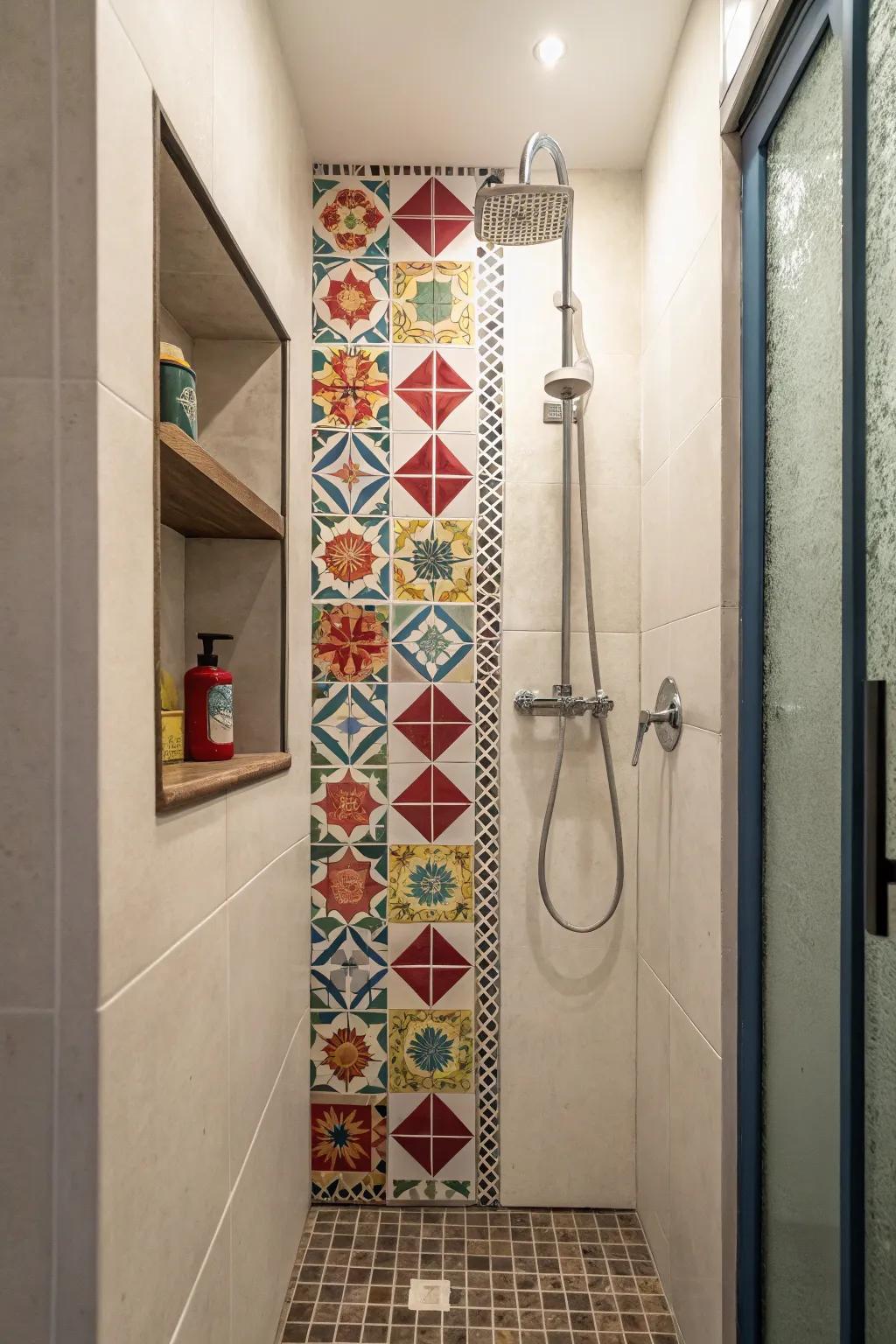 Emphasized walls can contribute drama and flair to your bathroom.