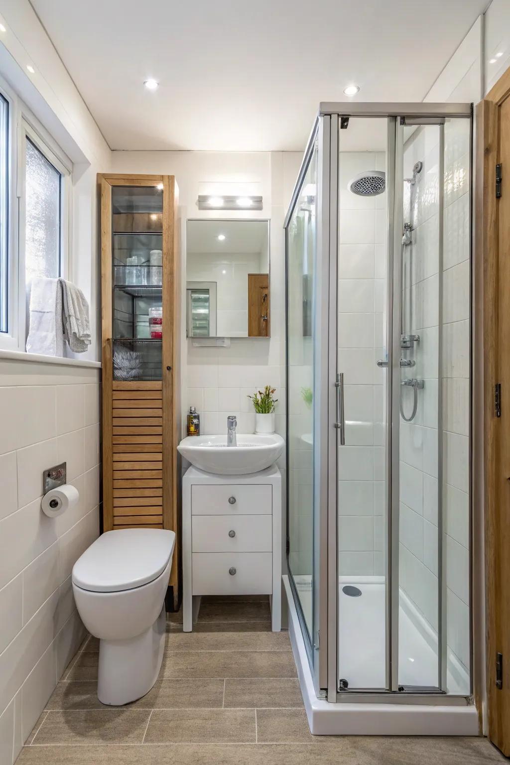 Small and handy fold-away boards.