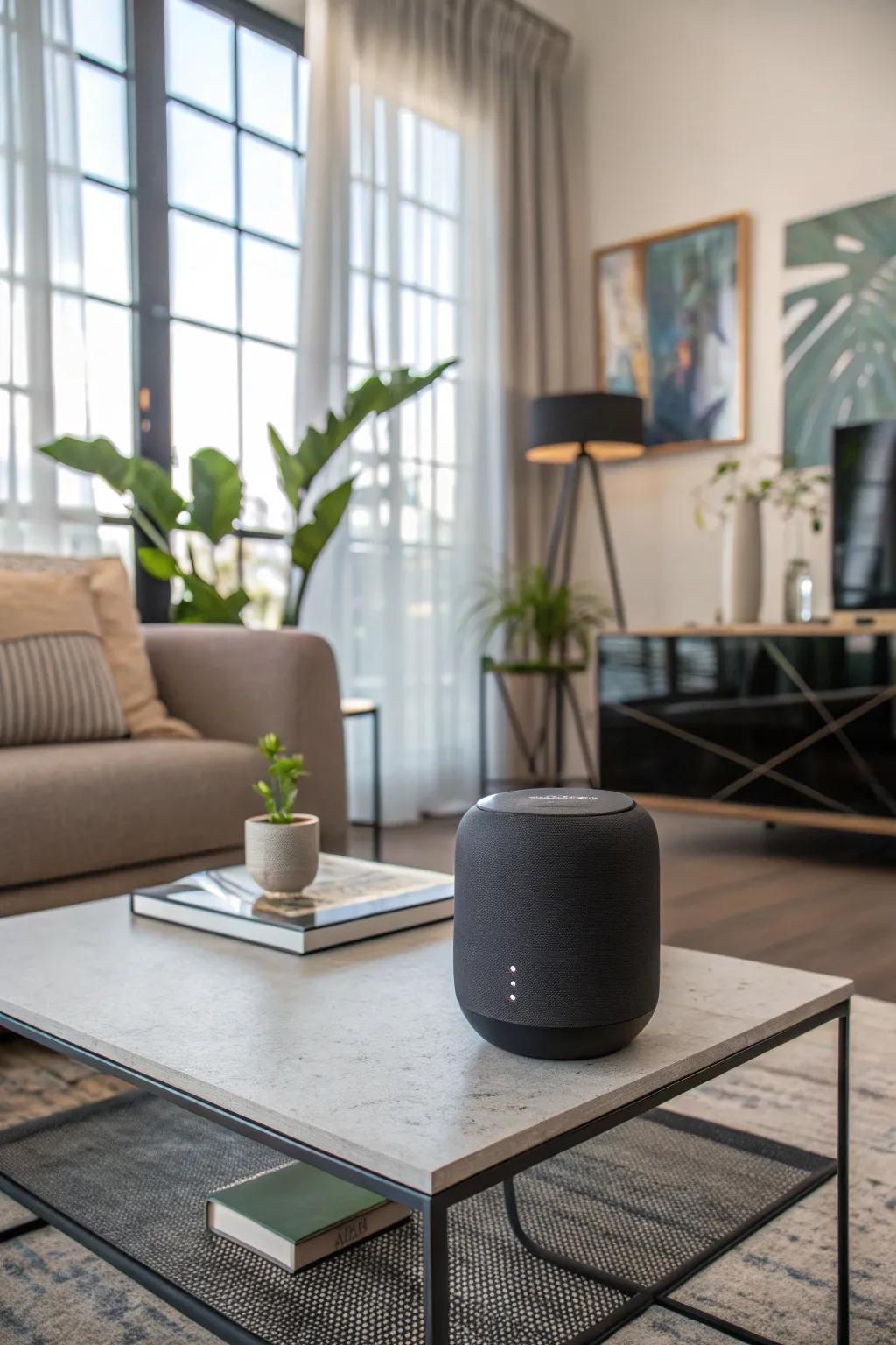 Simplify your life using an intelligent home hub to centralize your device management.