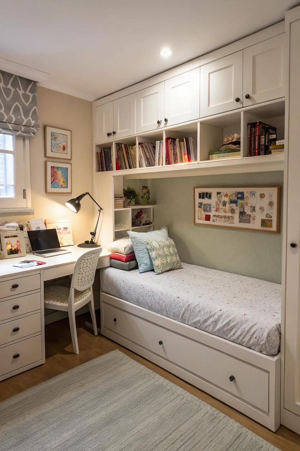 Multi-functional furniture can significantly change the dynamics of a space.