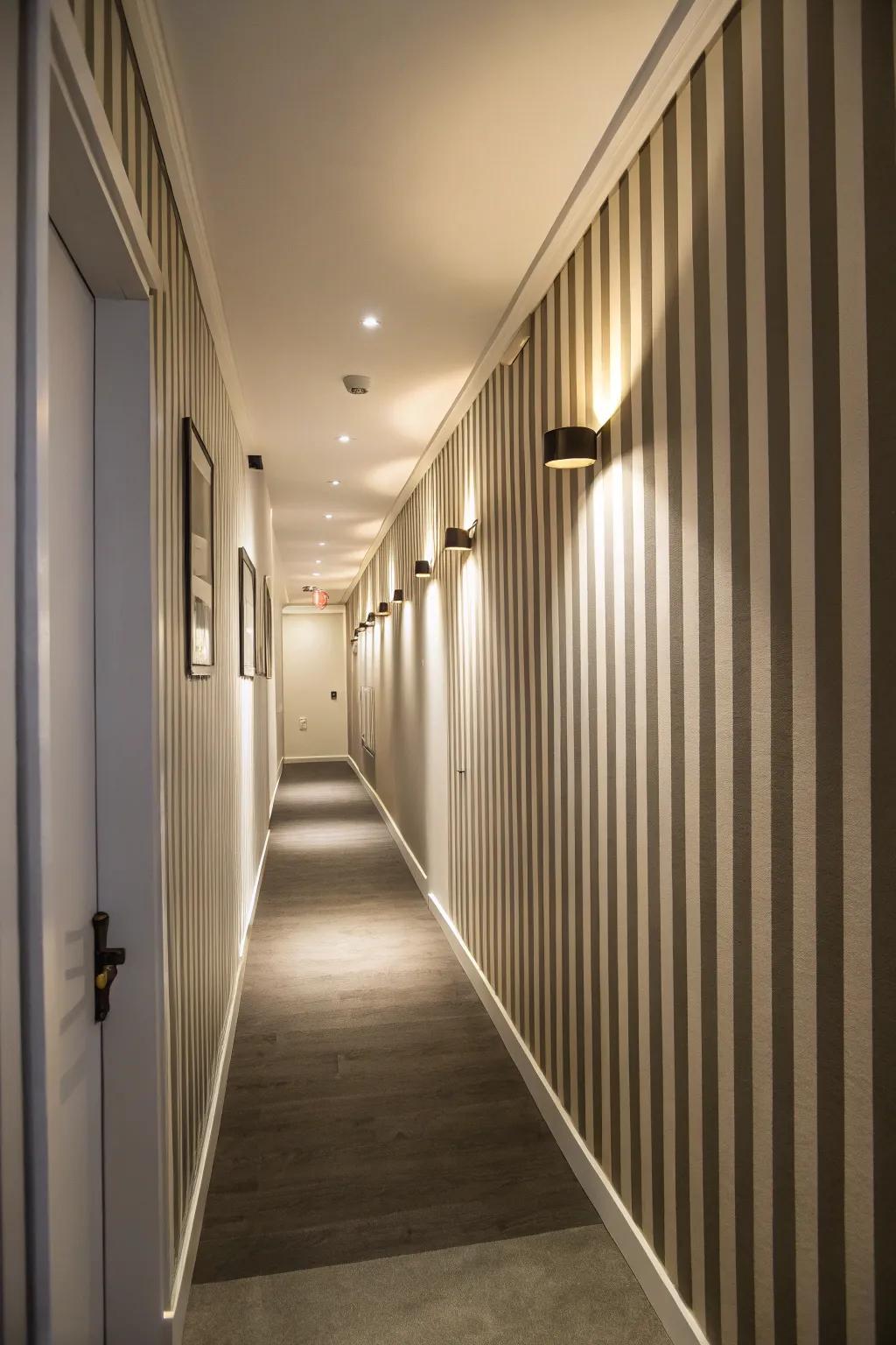 Lines can transform your room's dimensions.