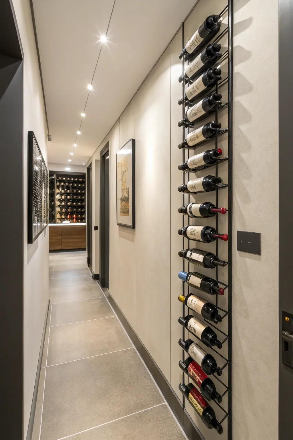 Upright fixtures are excellent for compact spaces.