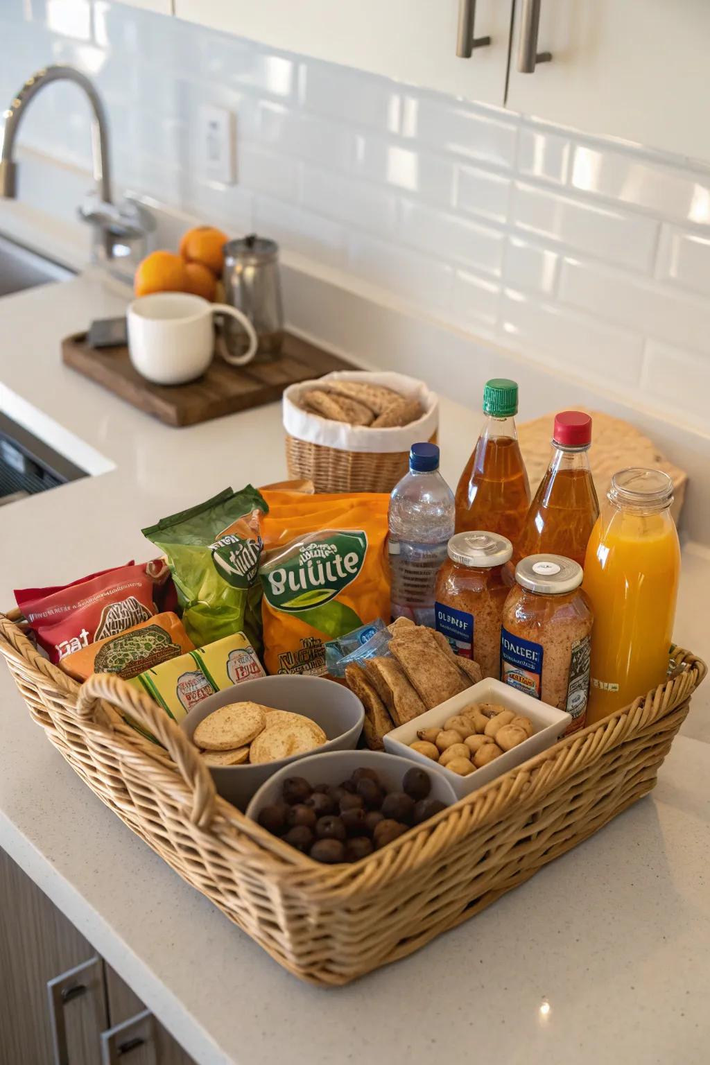 A selection of treats to delight visitors' cravings at any hour.