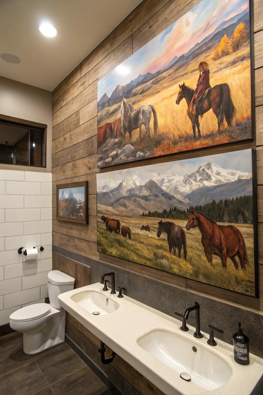 Western motifs can transport you to the heart of the frontier.