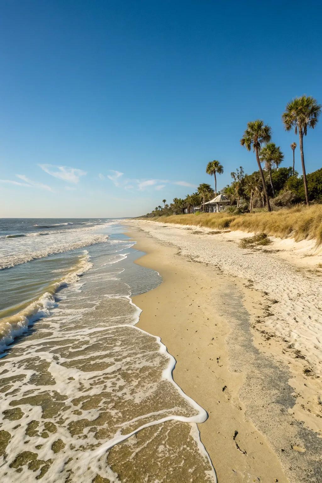Enjoy beachfront relaxation on Kiawah Island during your babymoon.