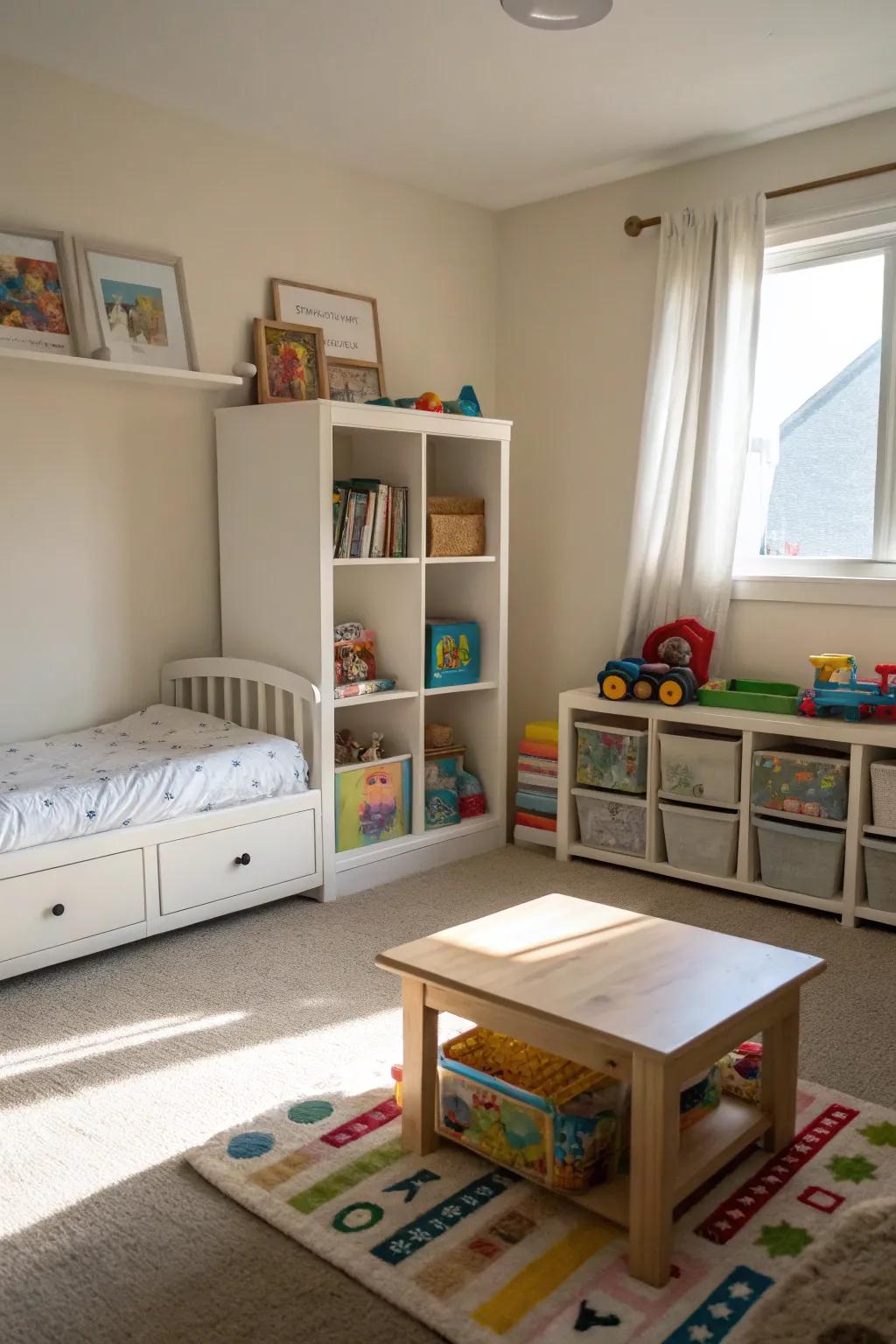Furniture close to the ground boosts safety and independence.
