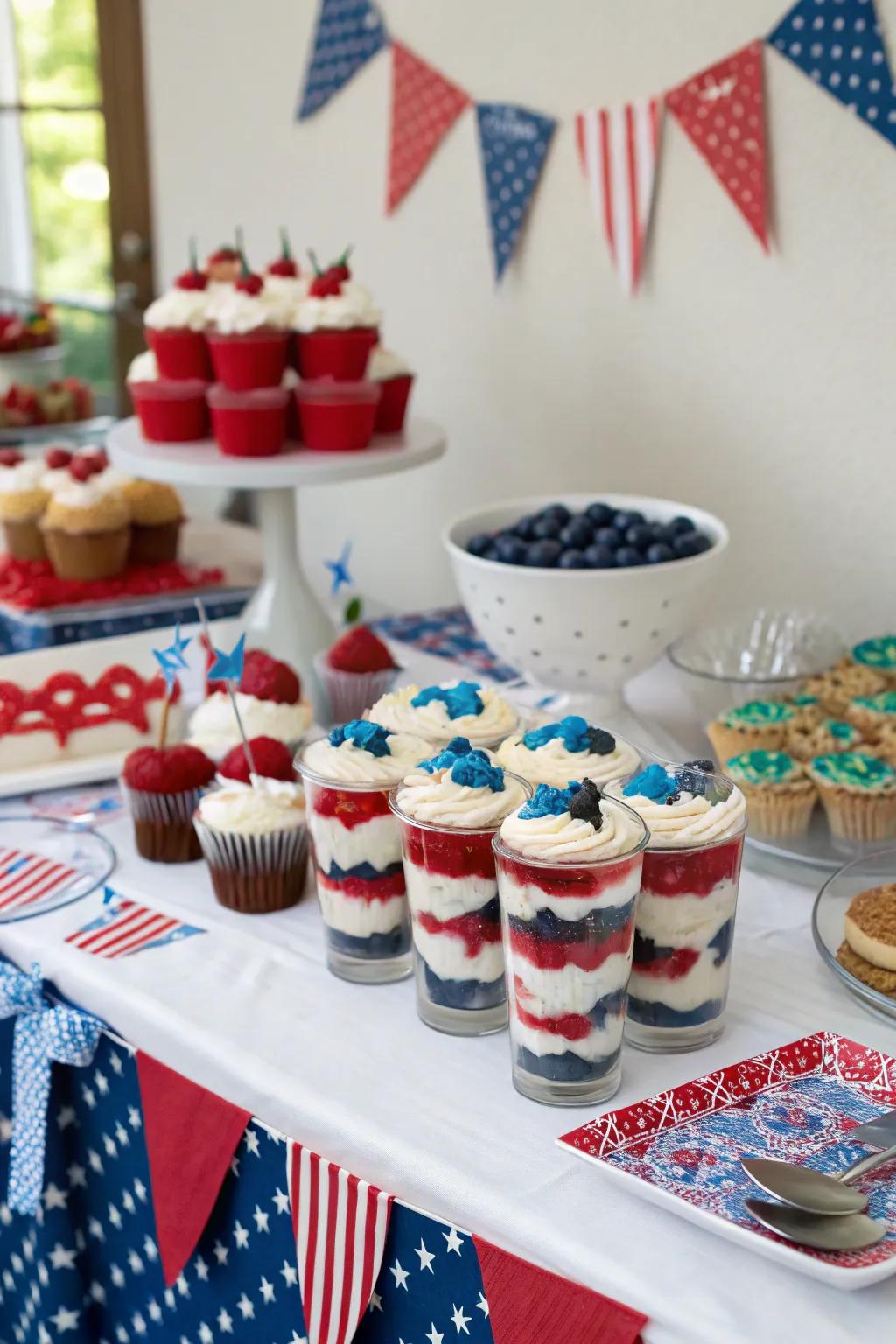 Indulge in colorful desserts that are as delicious as they are beautiful.