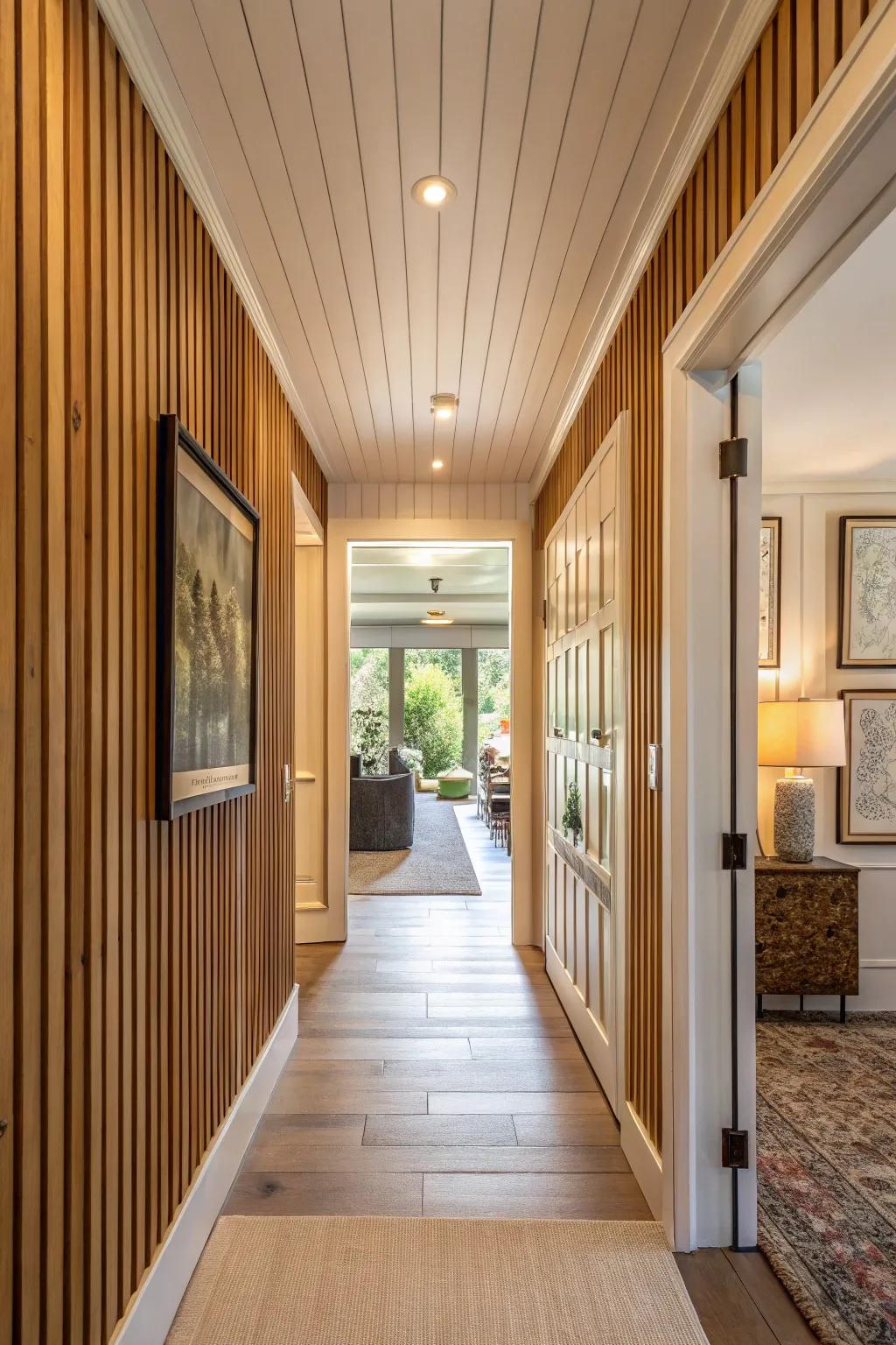 Vertical decoration to make the height better.