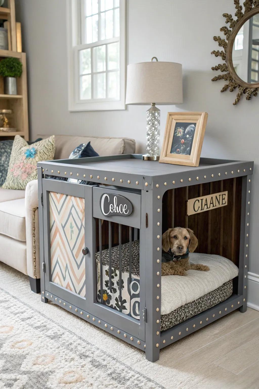 Infuse personality and charm into your pet's haven.
