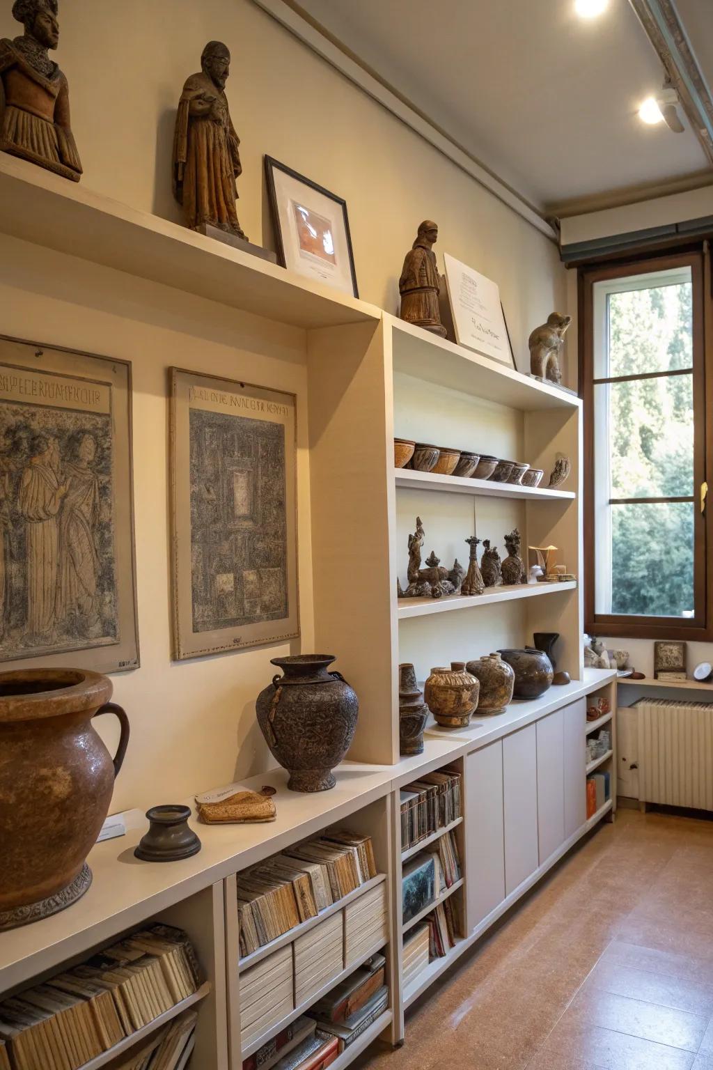 Cultural heirlooms add personal narratives and richness to decor.