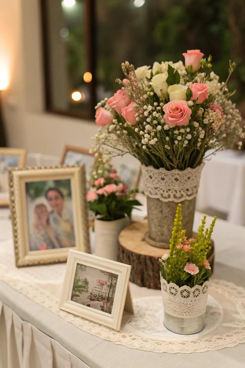 Bespoke photo keepsakes impart a meaningful personal element.